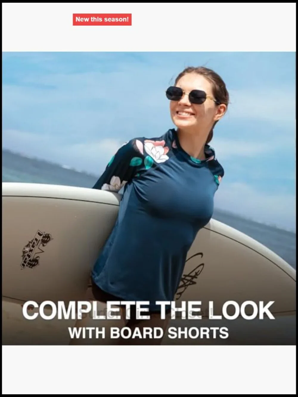 Women's Long-Sleeve UPF 50+ Rashguard